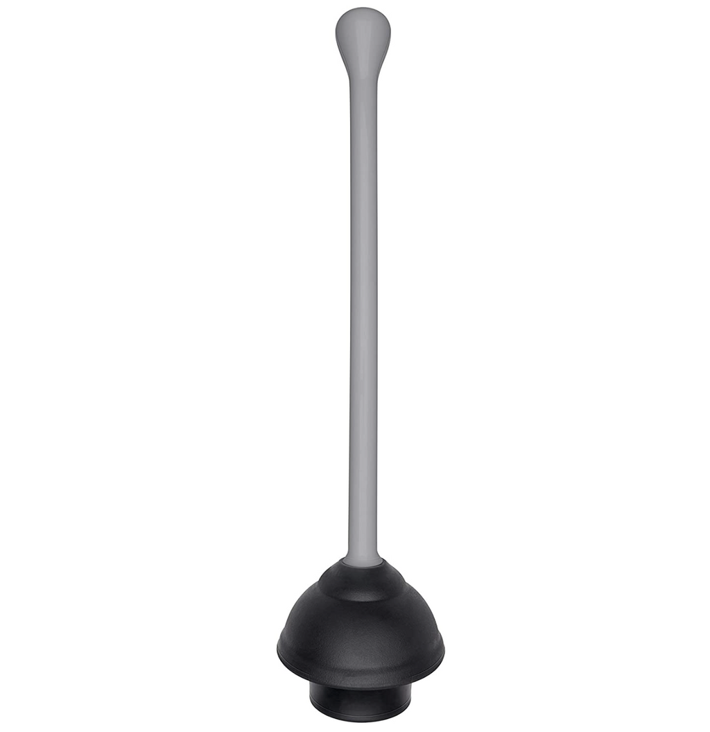 OXO Good Grips Stainless Steel Toilet Plunger & Canister