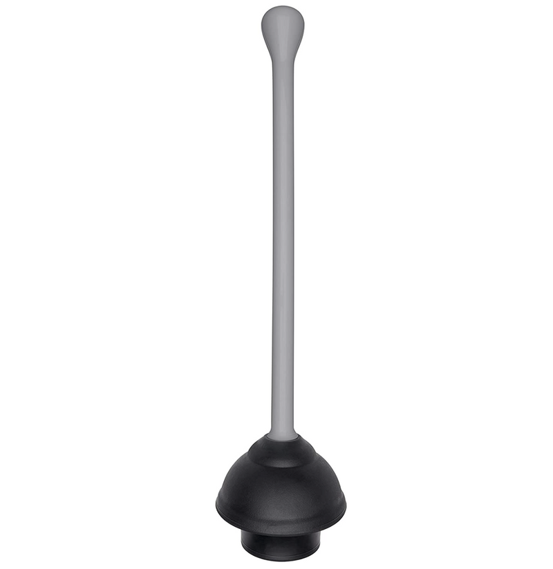  OXO Good Grips Toilet Plunger with Cover, White : Home