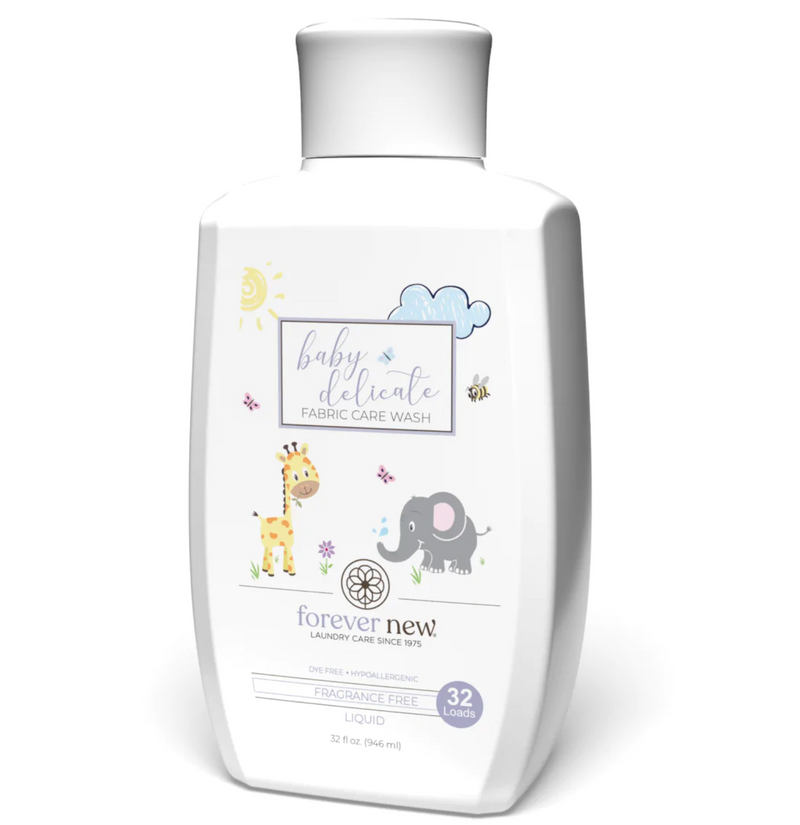 Forever New Baby Liquid Detergent – Fragrance Free - 32oz.