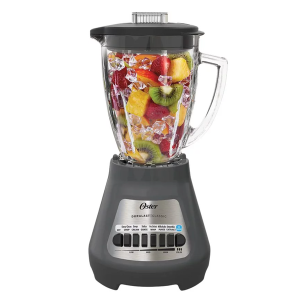 Oster Classic Series 8-Speed Blender with 6-Cup Jar – Grey – S