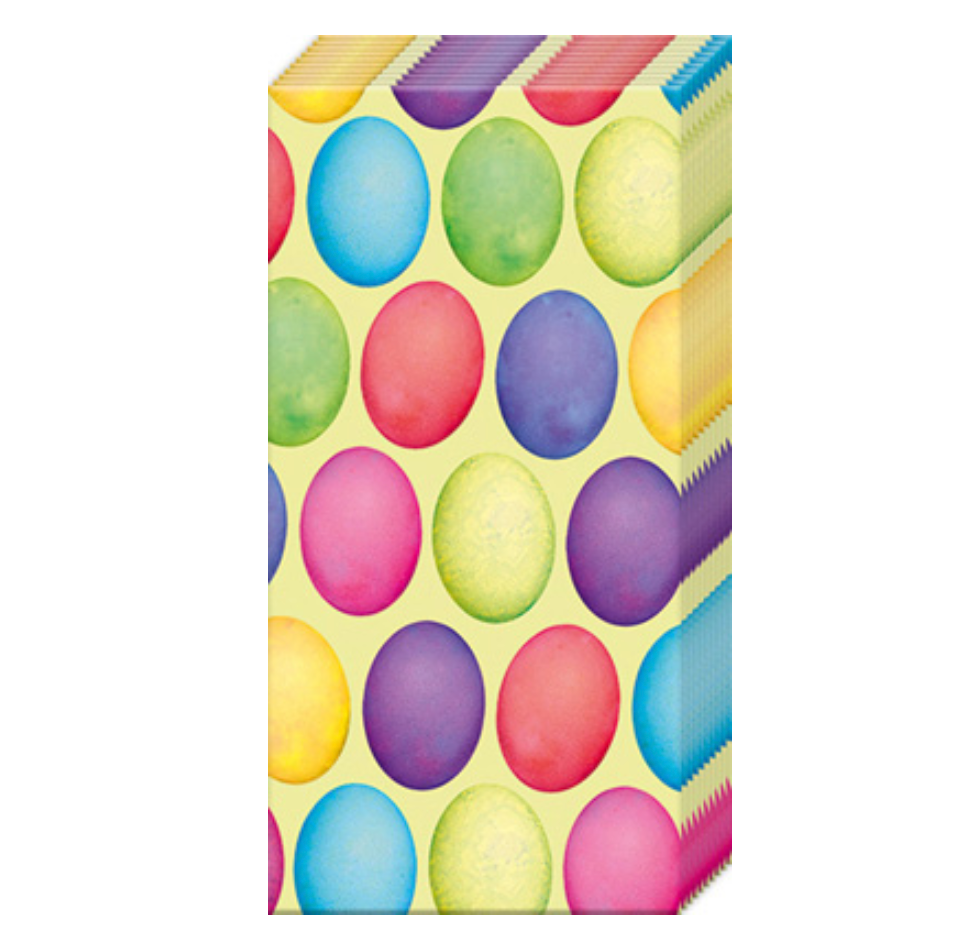 Happy Easter Eggs Pocket Tissues – 10 Tissues Per Pack