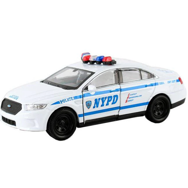 NYPD Small Pullback Ford Interceptor Police Car – 4.25