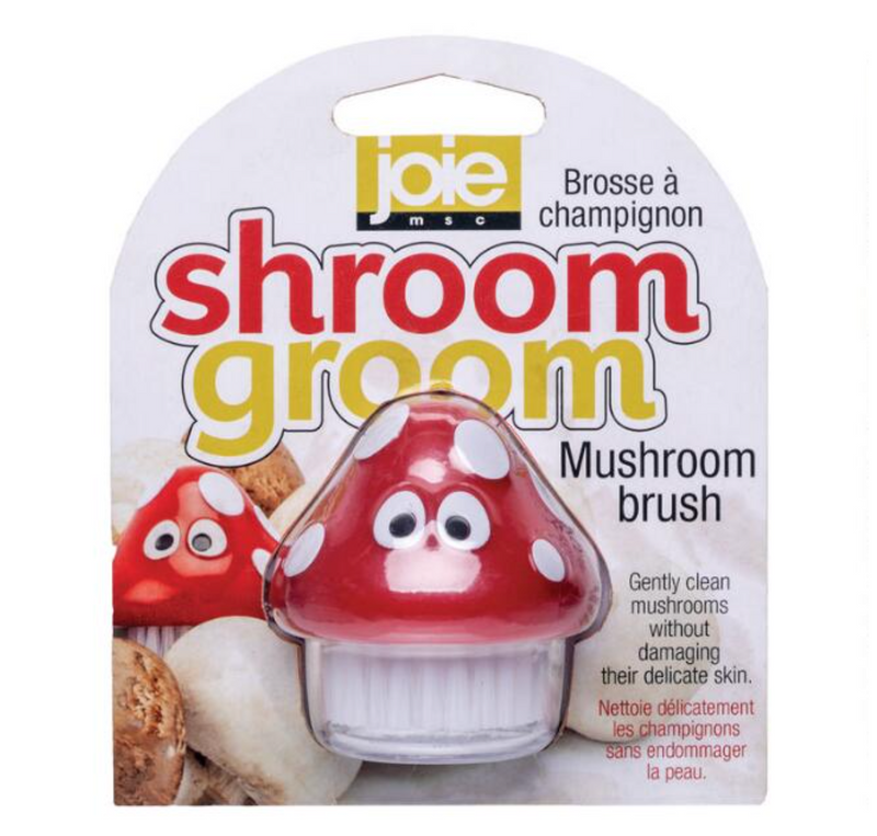 Joie Shroom Groom Mushroom Cleaning Brush – Assorted Colors – Sold Individually