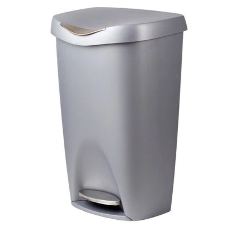  Tyyps Step Trash Can 13 Gallon/50L Stainless Steel