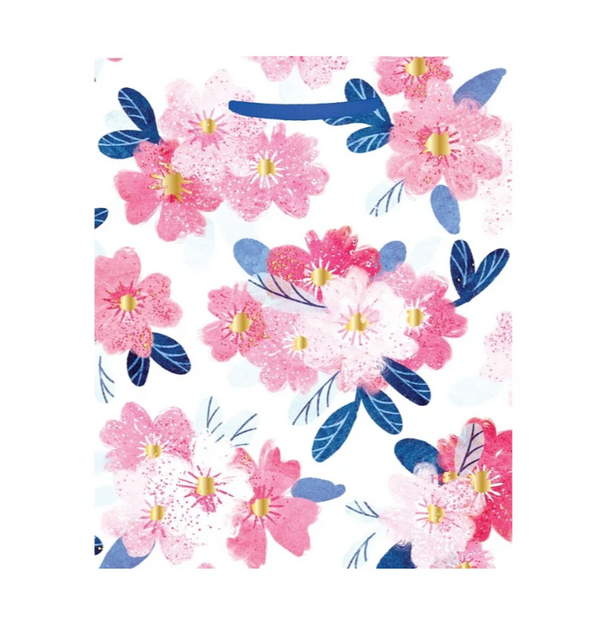 Cheery Cherry Blossoms Medium Gift Bag