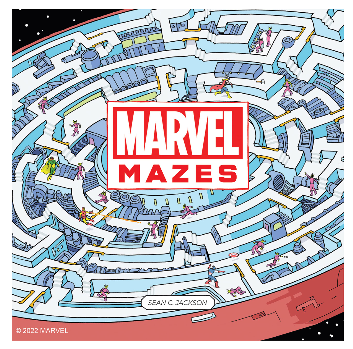 Marvel Mazes Novelty Book