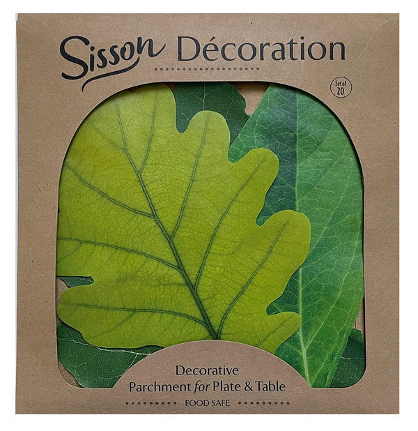 Parchment Cheese Leaves – Spring Leaves Variety Pack of 20