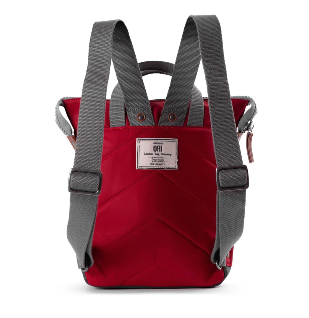 ORI Bantry B Sustainable Nylon Backpack – Small – Cranberry