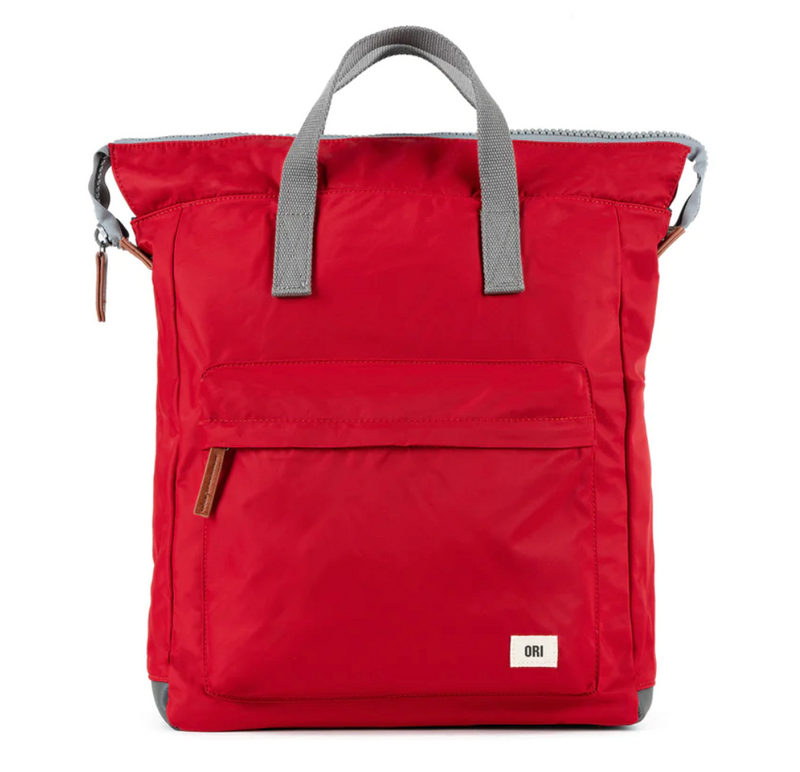 ORI Bantry B Sustainable Nylon Backpack – Medium – Cranberry