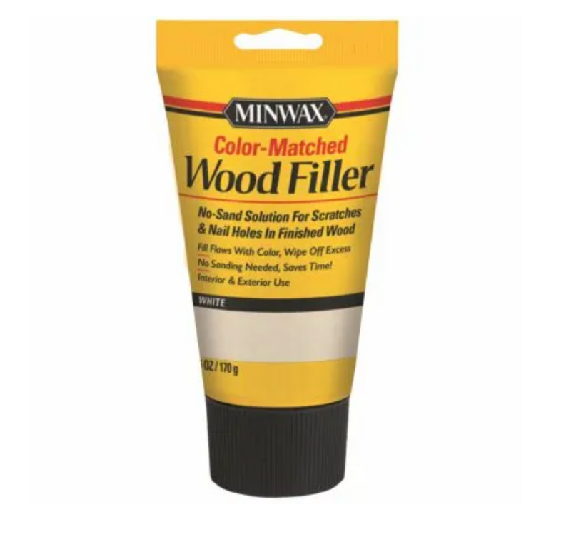 Minwax Stainable Wood Filler – White – 6 oz.
