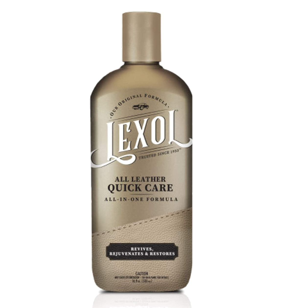 Lexol All Leather Care Fast Acting All-in-One Formula – Cleaner + Conditioner - 16.9oz