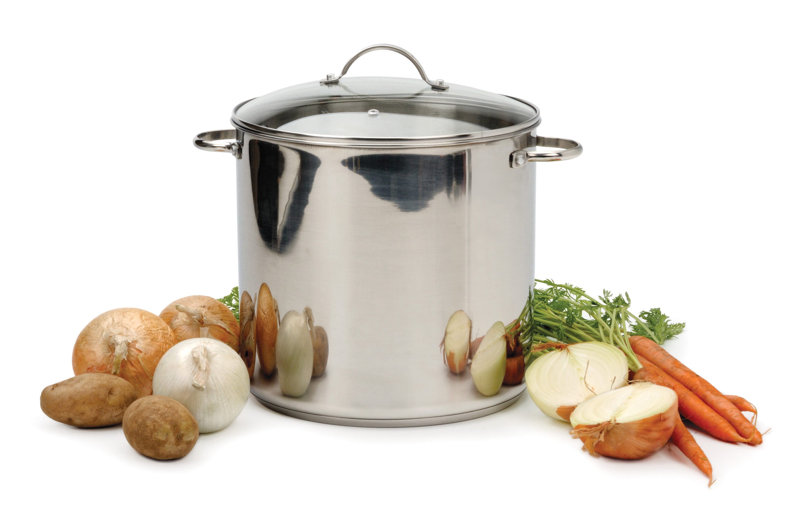 Stainless Steel Stock Pot – 12 QT