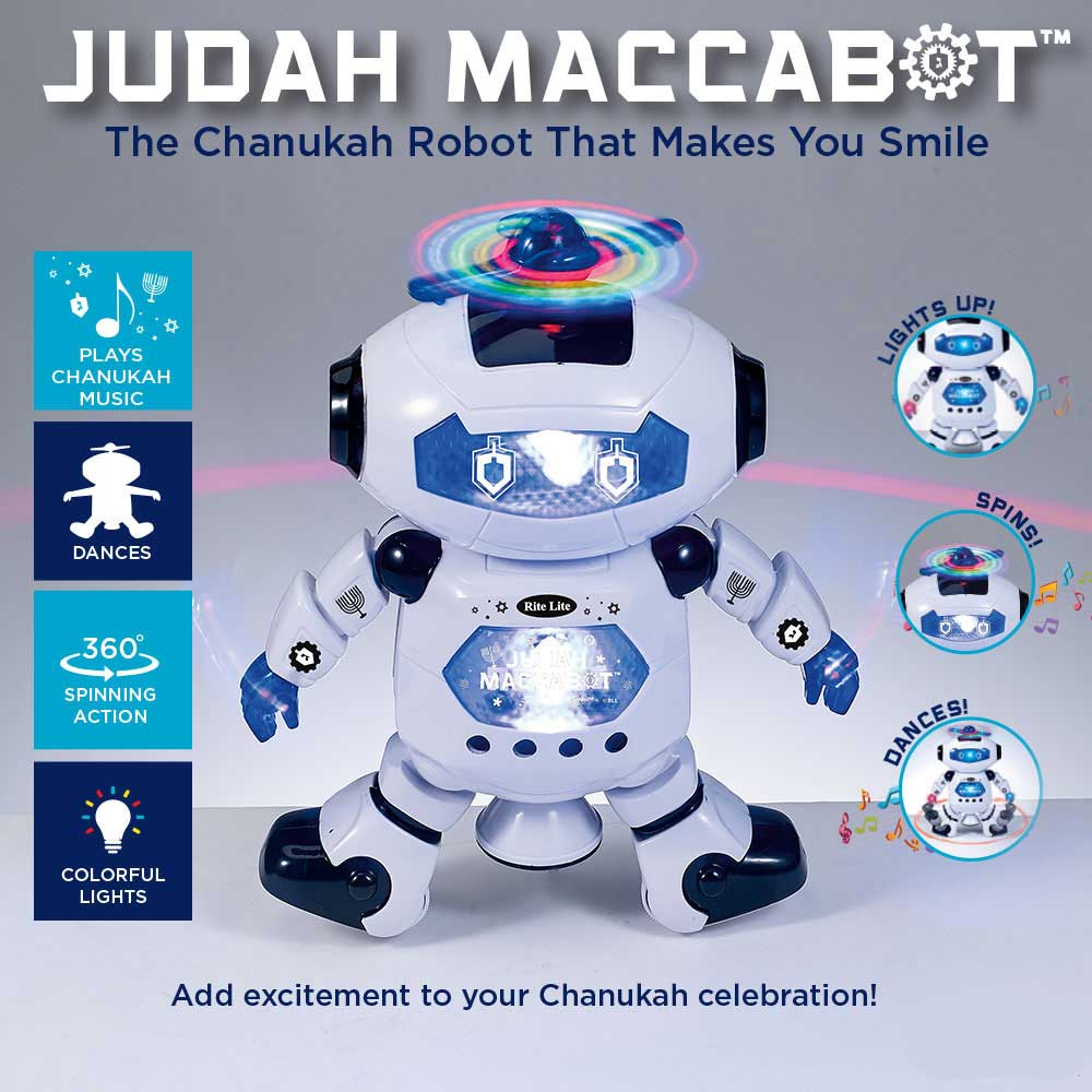 Judah Maccabot – Chanukah Dancing Robot