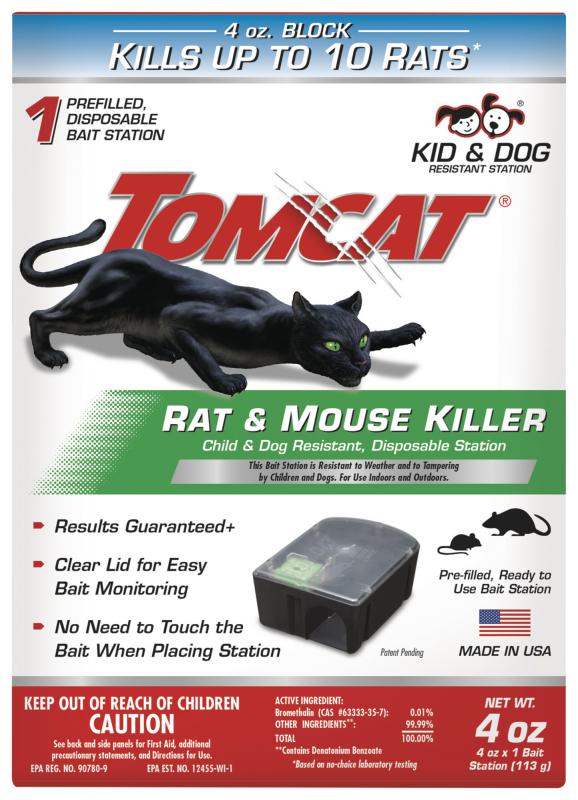 Tomcat Rat & Mouse Killer Disposable Station