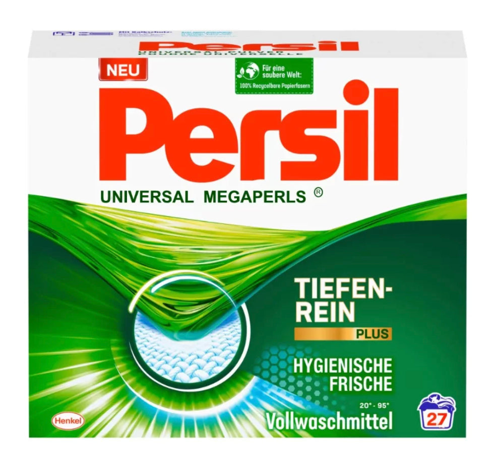 Persil Universal Megaperls Laundry Detergent - 27 Load – Imported from Germany
