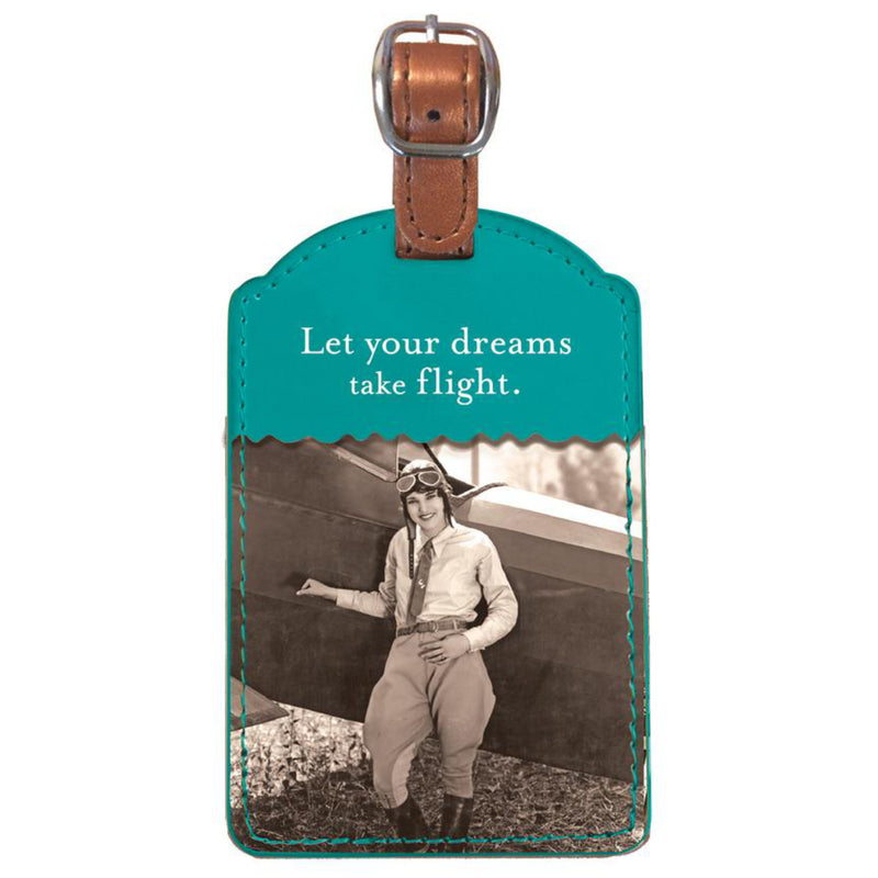 Shannon Martin Luggage Tag – Dreams Take Flight