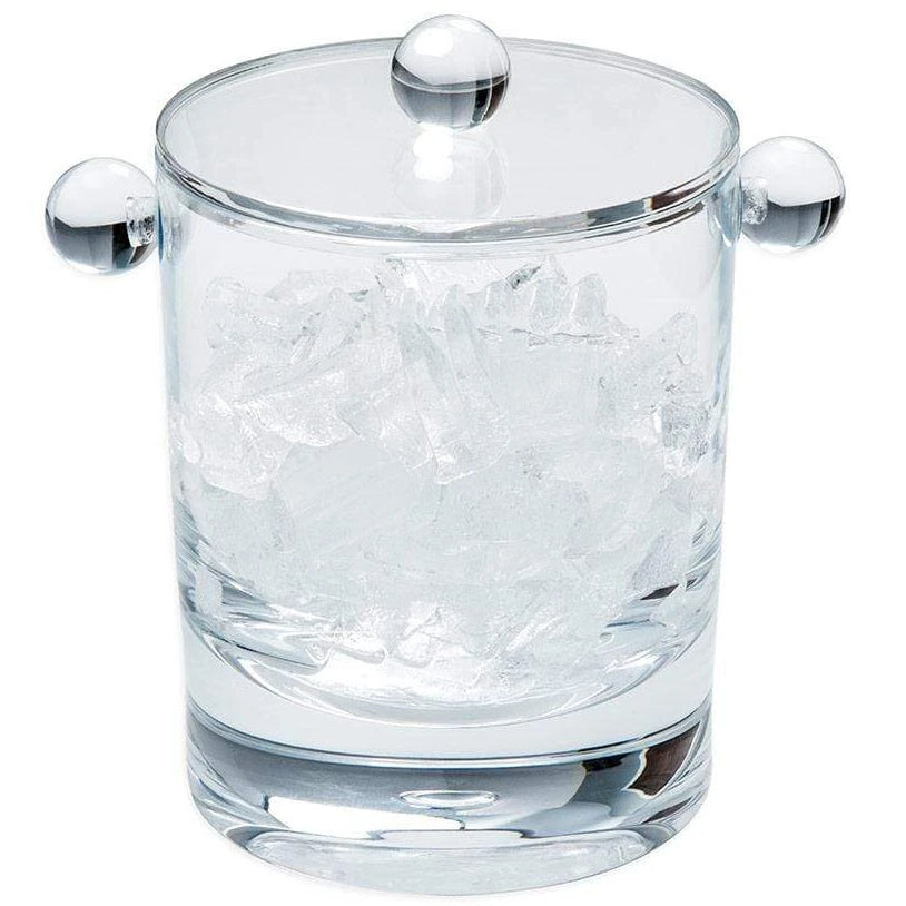 Crystal Clear Acrylic Ice Bucket & Lid - 60oz.
