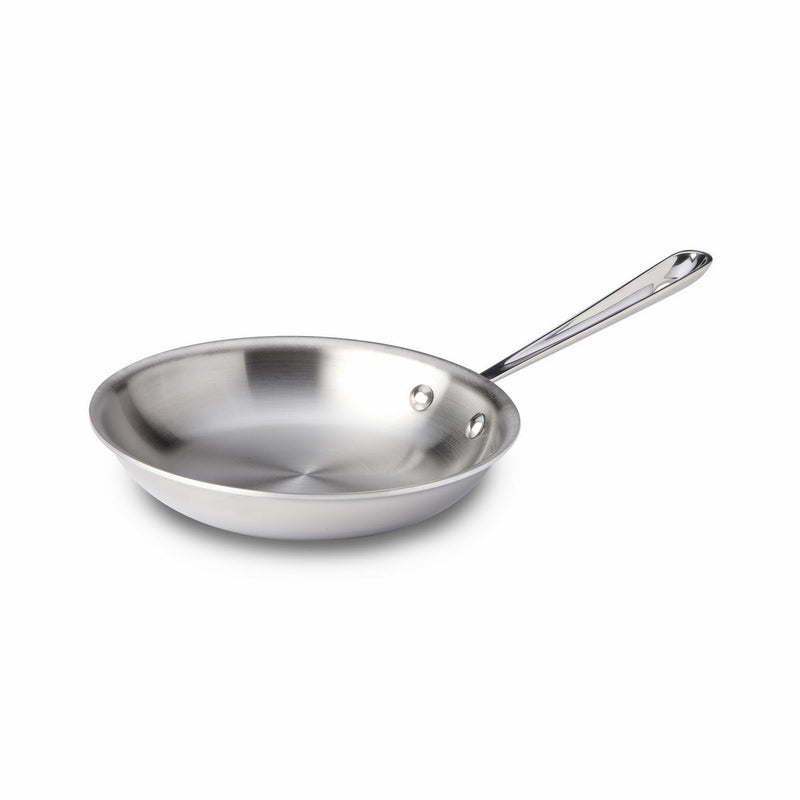 All-Clad Stainless Steel 12-inch Frying Pan, Silver & All-Clad  Stainless Steel Sauce Pan, 3qt. Silver: Home & Kitchen