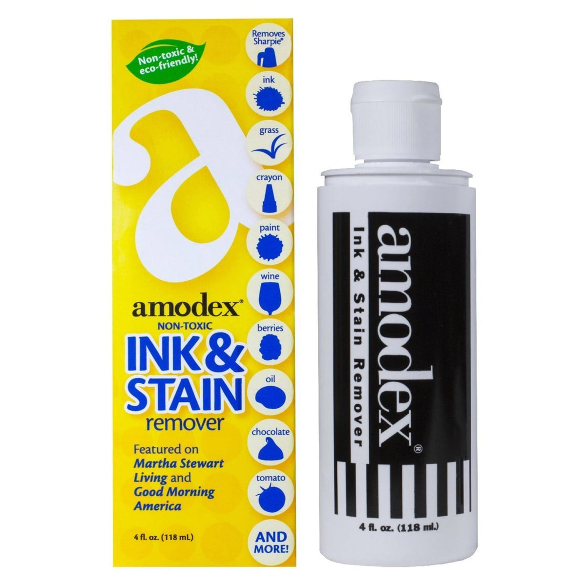 Amodex Ink & Stain Remover – 4 oz – S. Feldman Housewares