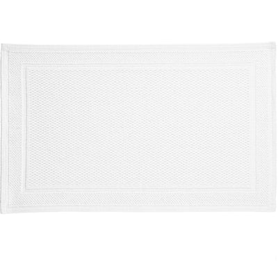 Kassatex Athens Bath Rug – White