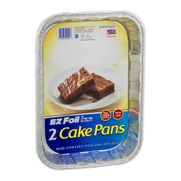 Hefty® 00Z93821 EZ Foil® Aluminum Foilware Cake Pan, Square – Toolbox Supply