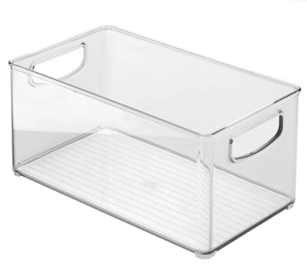 iDesign Plastic Kitchen Storage Bin – 10" x 6" x 5"