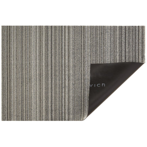 Chilewich Shag Skinny Stripe Doormat – Birch – 18" x 28"