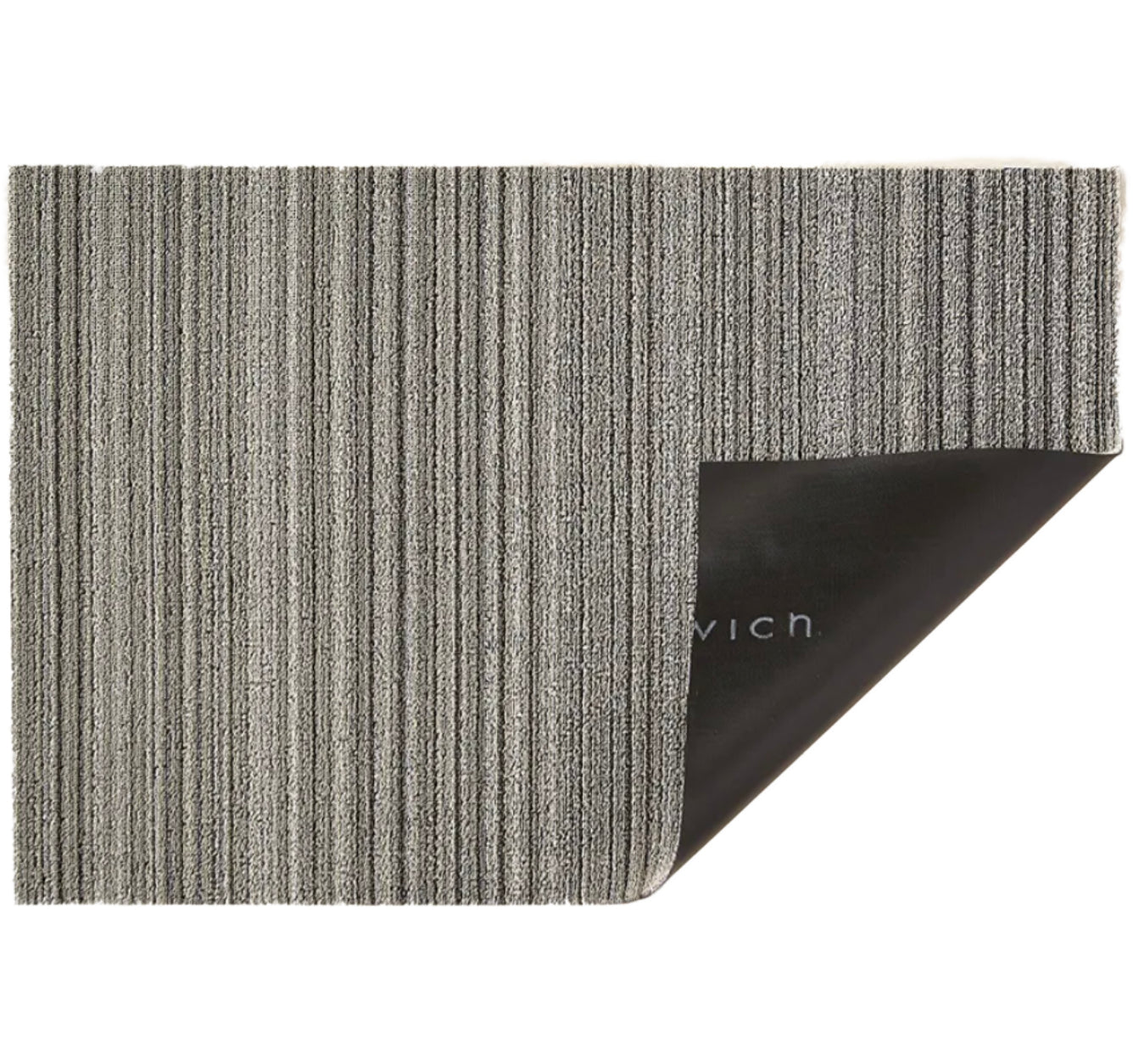 Chilewich Shag Skinny Stripe Door Mat – Birch – 24" x 36"