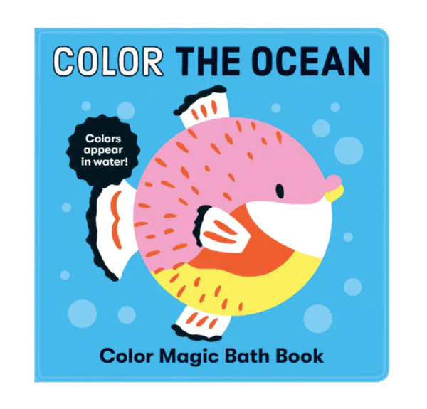 Color Magic Bath Book For Kids – Color The Ocean