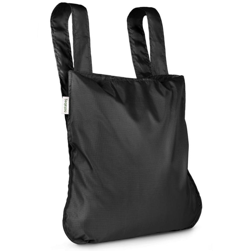 Notabag Recycled Convertible Tote Backpack – Black