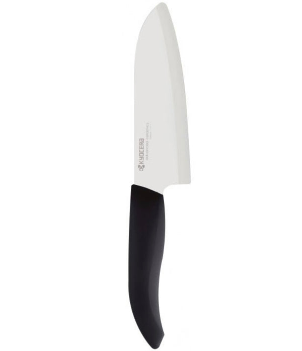 Kyocera Advanced Ceramic Revolution Series 5 1/2 inch Santoku Knife – Black