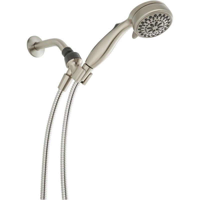 Delta 7-Spray Handheld Shower Head – Nickel