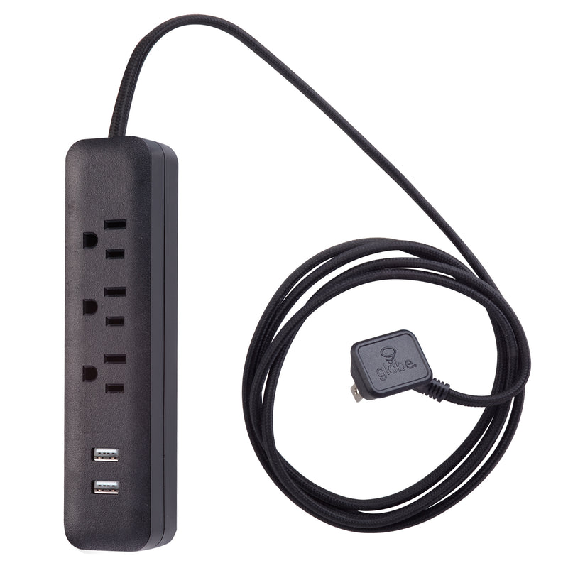 Designer Power-series USB Power Strip, 6'