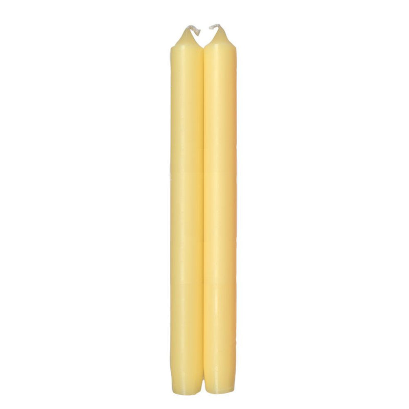 Caspari Tapered Candles in Yellow – 10inch – 2pk