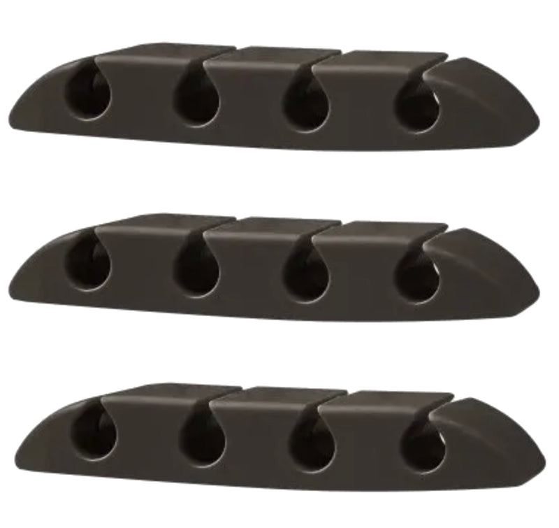 4 Channel Cable Holder – Pack of 3