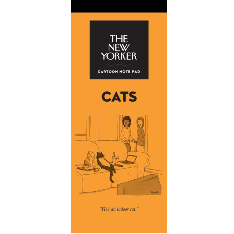 New Yorker Note Pad - Cats