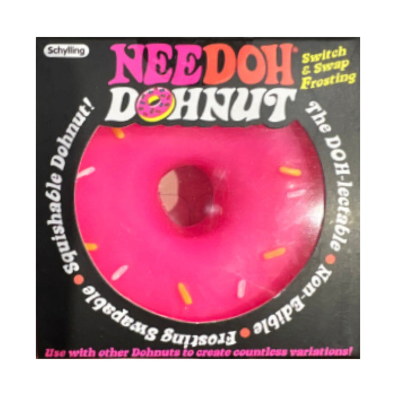NeeDoh Dohnut – Assorted Colors – Sold Individually