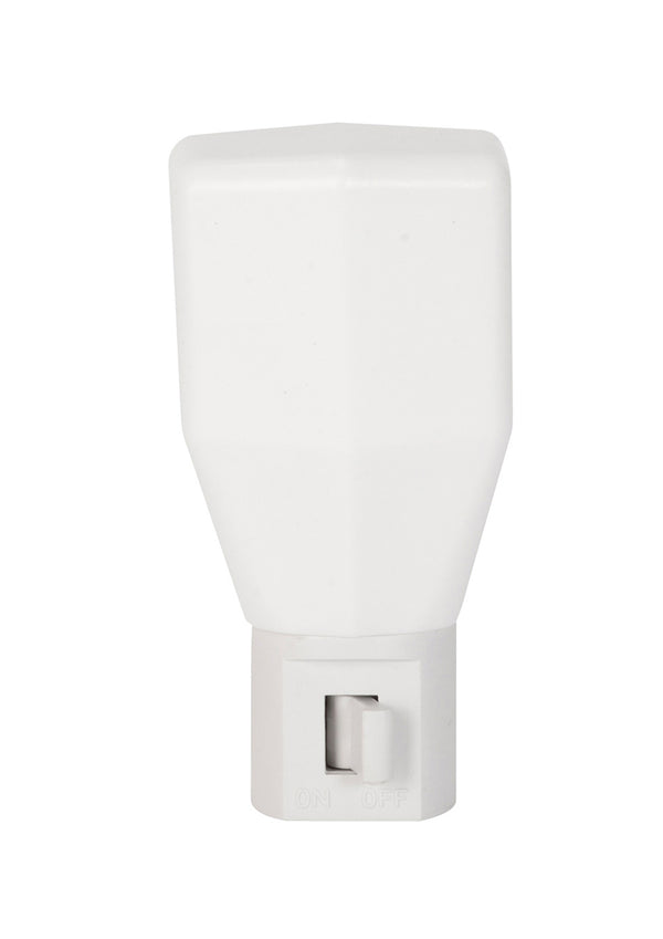 Incandescent Manual On/Off Night Light – White