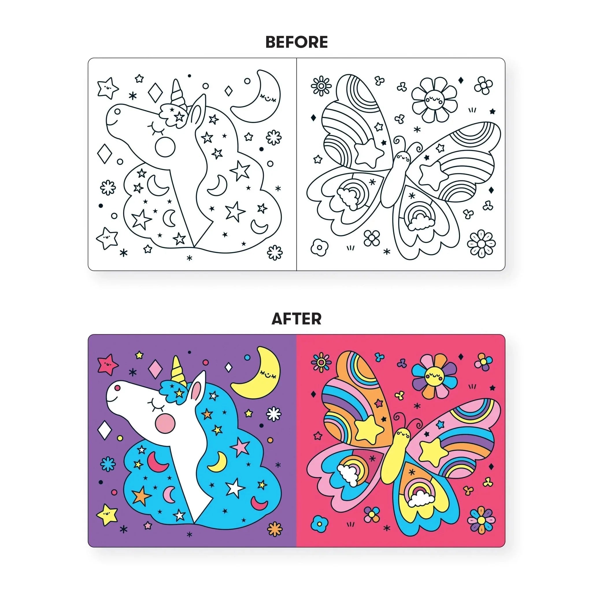 Color Magic Bath Book For Kids – Unicorn Dreams