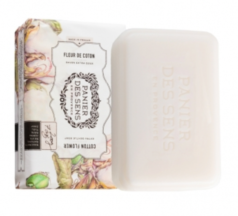 Panier Des Sens Extra Soft Vegetal Soap – Cotton Flower - 200G
