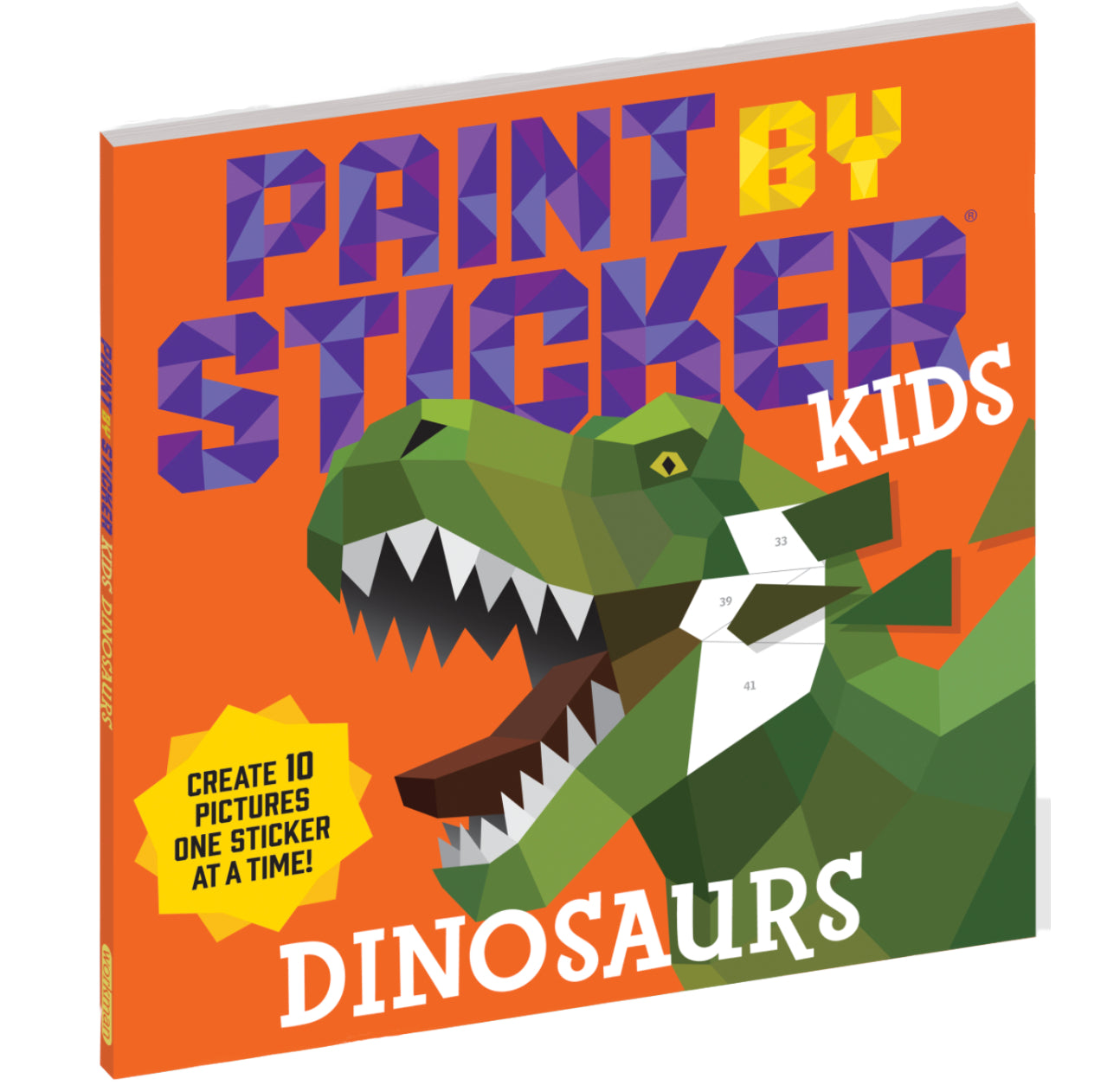 Paint by Sticker Kids Book: Dinosaurs
