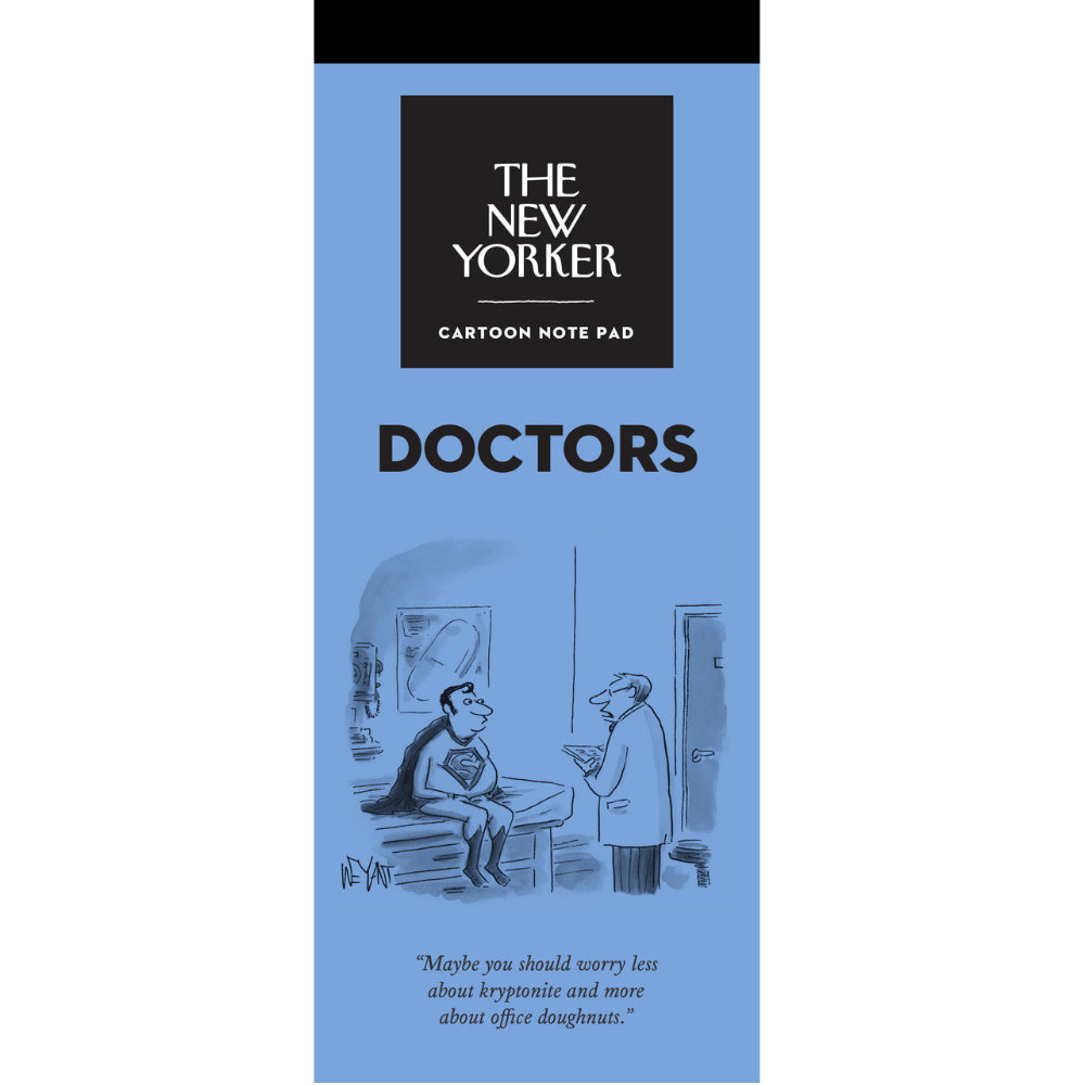 New Yorker Note Pad - Doctors