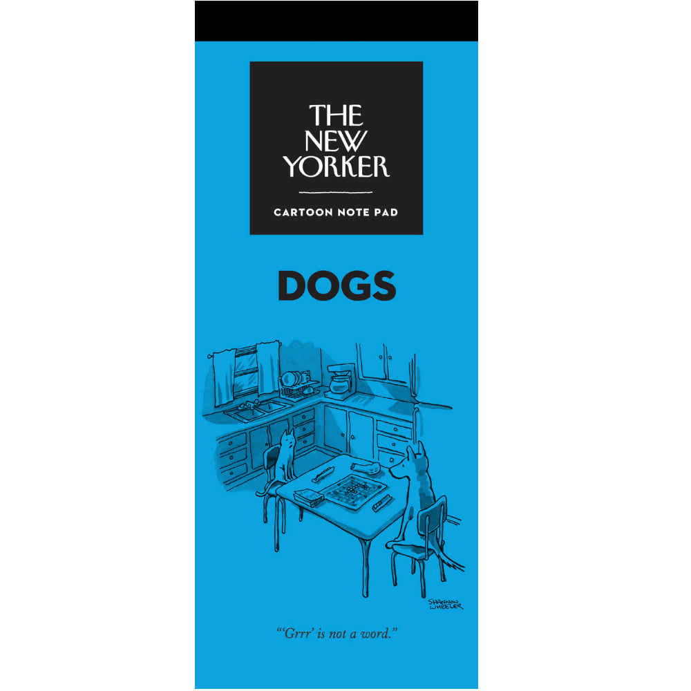 New Yorker Note Pad - Dogs