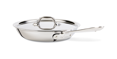 All-Clad Stainless 10" Fry Pan With Lid