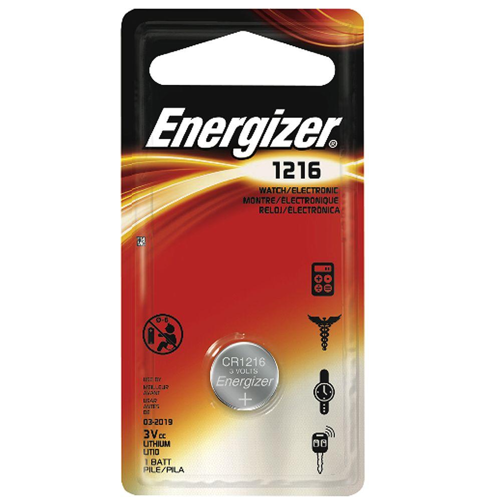 Energizer Lithium 1216 Battery