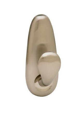 Command Large Forever Classic Brushed Nickel Metal  Hook – 5lb