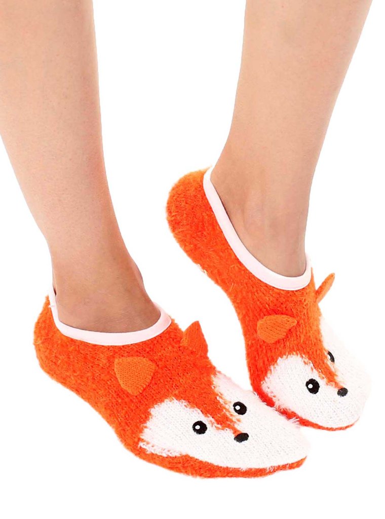 Living Royal Fuzzy Slippers – Fox