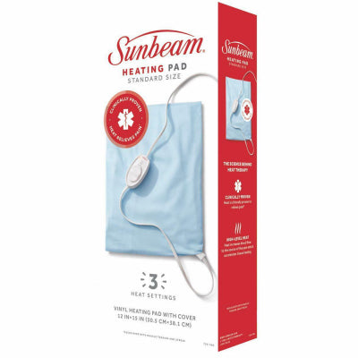 Sunbeam Moist Heating Pad – 12" x 15"