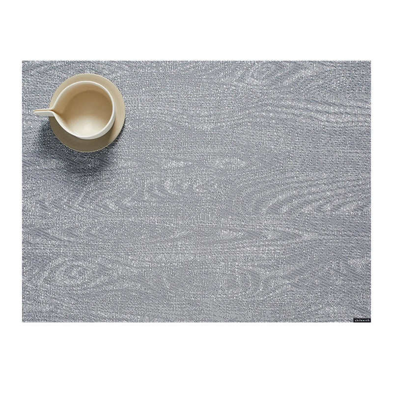 Chilewich Woodgrain Rectangle Placemat – Slate