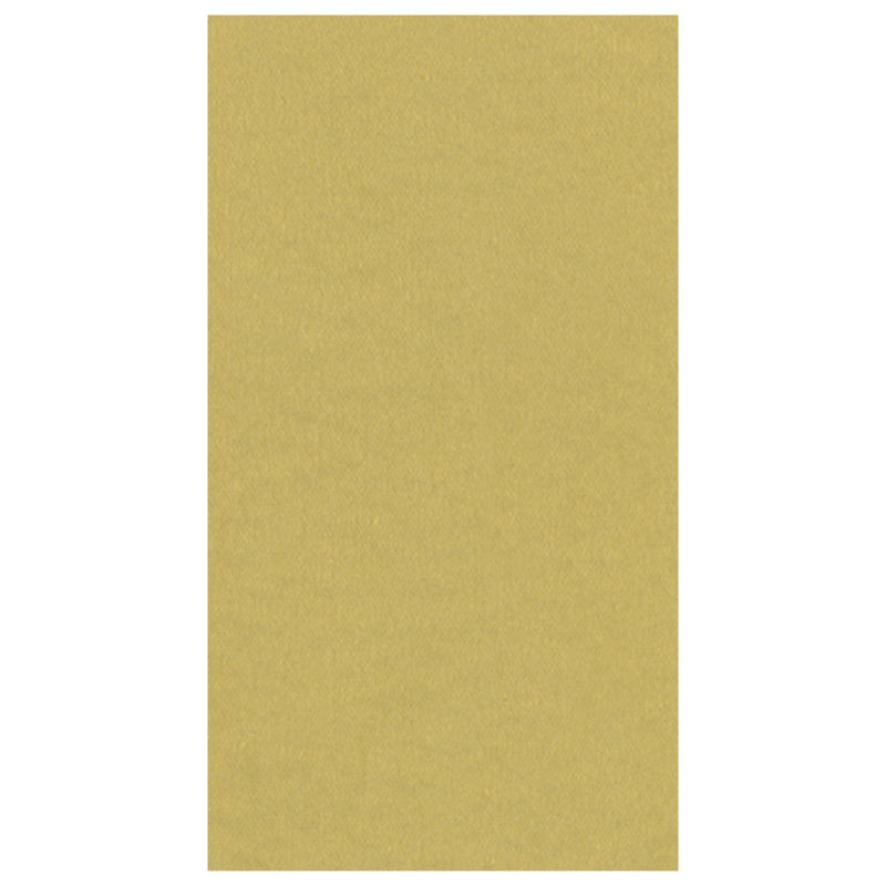Caspari Gold Paper Linen Guest Towels - 12pk
